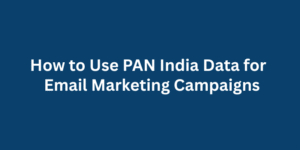 How to Use PAN India Data for Email Marketing Campaigns